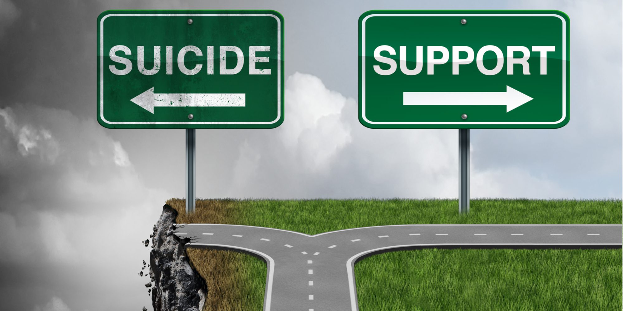 کمک برای افکار خودکشی